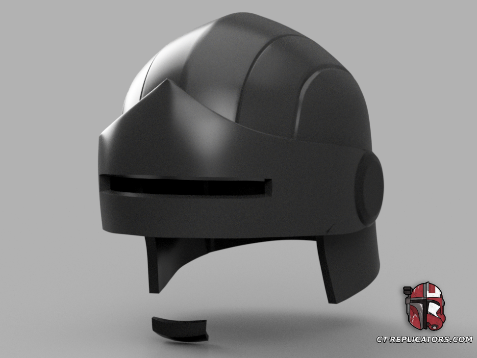 The Adeptus Arbites Class Lex Helmet 1:1 Cosplay Replica DARKTIDE