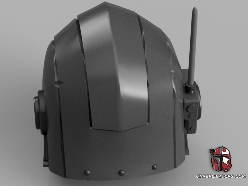 STL 3D Print Files The Adeptus Arbites Class Vox Helmet 1:1 Cosplay Replica DARKTIDE