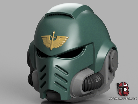 Dark Angels Space Marine Helmet Warhammer Primaris Astartes Helmet MK X MK 10 Wh40k Helmet Cosplay 1:1 (Kopia)