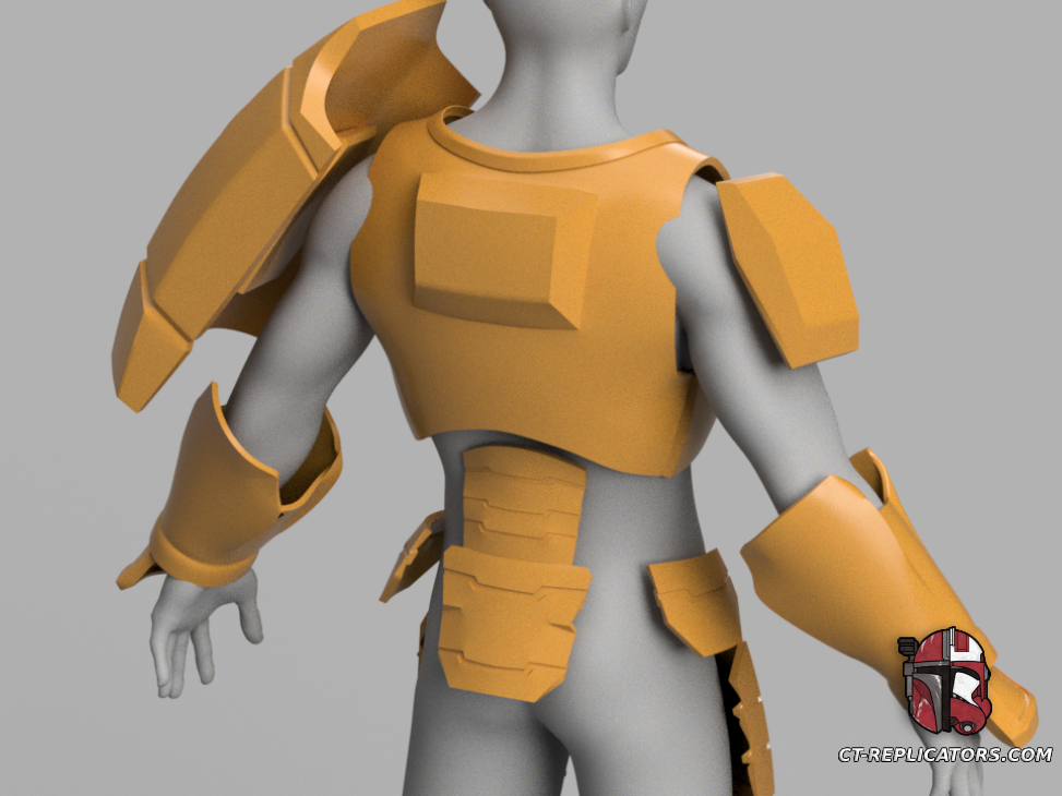 Tau Fire Warrior Armor 1:1 Cosplay Replica