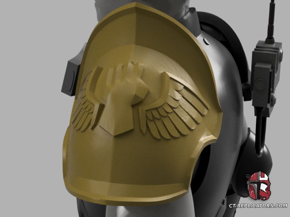 The Adeptus Arbites Class Armor 1:1 Cosplay Replica DARKTIDE