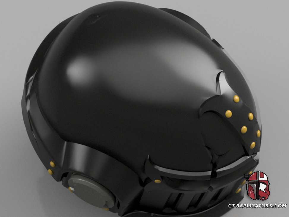 Black Templar Champion Space Marine 2 Helmet 1:1 Cosplay Replica