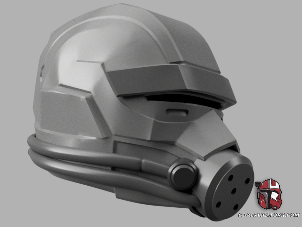 Helldivers 2 - DS-10 Big Game Hunter Helmet Cosplay 1:1 Replica