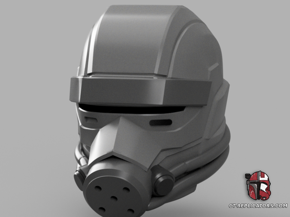 Helldivers 2 - DS-10 Big Game Hunter Helmet Cosplay 1:1 Replica