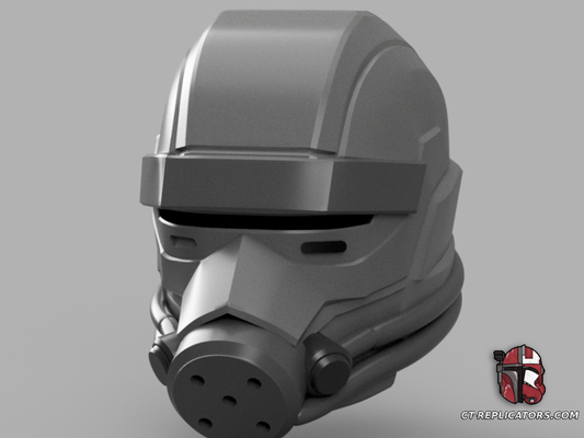 Helldivers 2 - DS-10 Big Game Hunter Helmet Cosplay 1:1 Replica