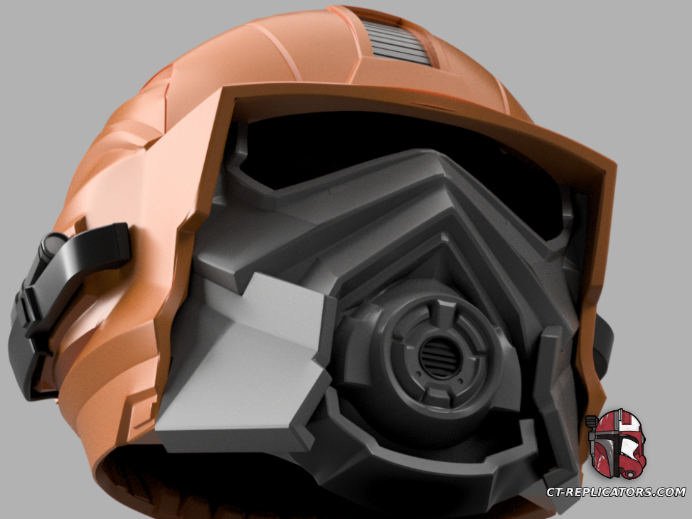 Helldivers 2 - I-92 Fire Fighter Helmet Cosplay 1:1 Replica