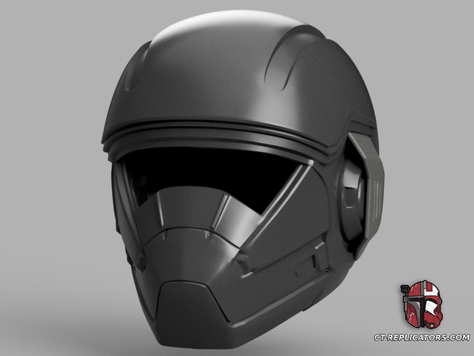 STL 3D Print Files Helldivers 2 - CE-07 Demolition Specialist Helmet Diy KIT Cosplay 1:1 scale