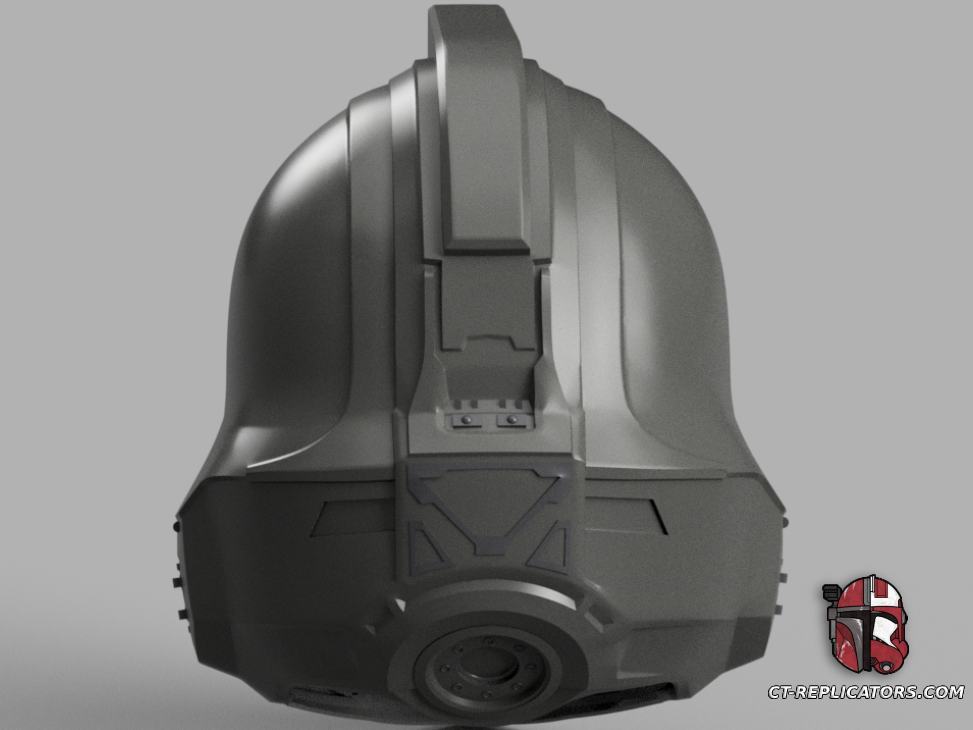 STL 3D Print Files Helldivers 2 - DP-40 Hero Of The Federation Helmet Diy KIT Cosplay 1:1 scale