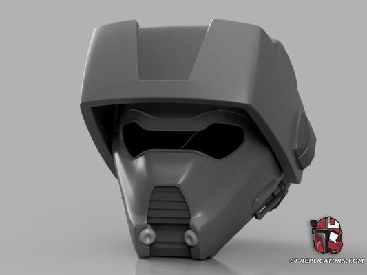 Helldivers 2 - AF-52 Lockdown Helmet DIY KIT Cosplay 1:1 scale