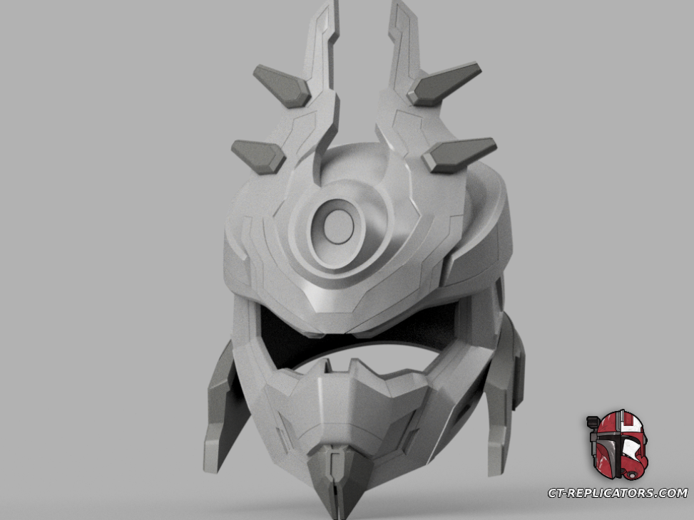 STL 3D Print Files Halo Infinite Sovereign Spear Helmet Cosplay 1:1 Replica Cosplay