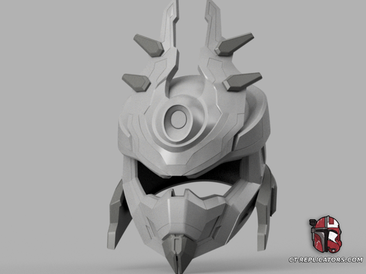 STL 3D Print Files Halo Infinite Sovereign Spear Helmet Cosplay 1:1 Replica Cosplay