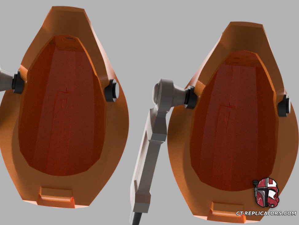 STL 3D Print Files Tau Fire Warrior Helmet 1:1 Cosplay Replica