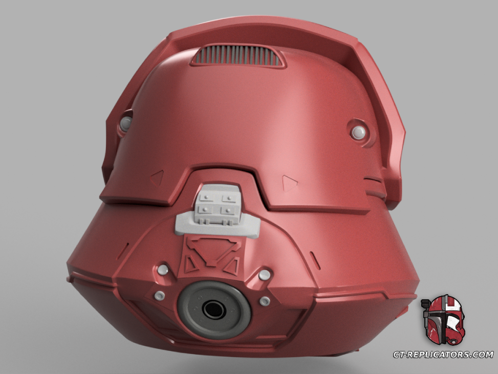 STL 3D Print Files Helldivers 2 - UF-50 Bloodhound helmet Cosplay 1:1 Replica