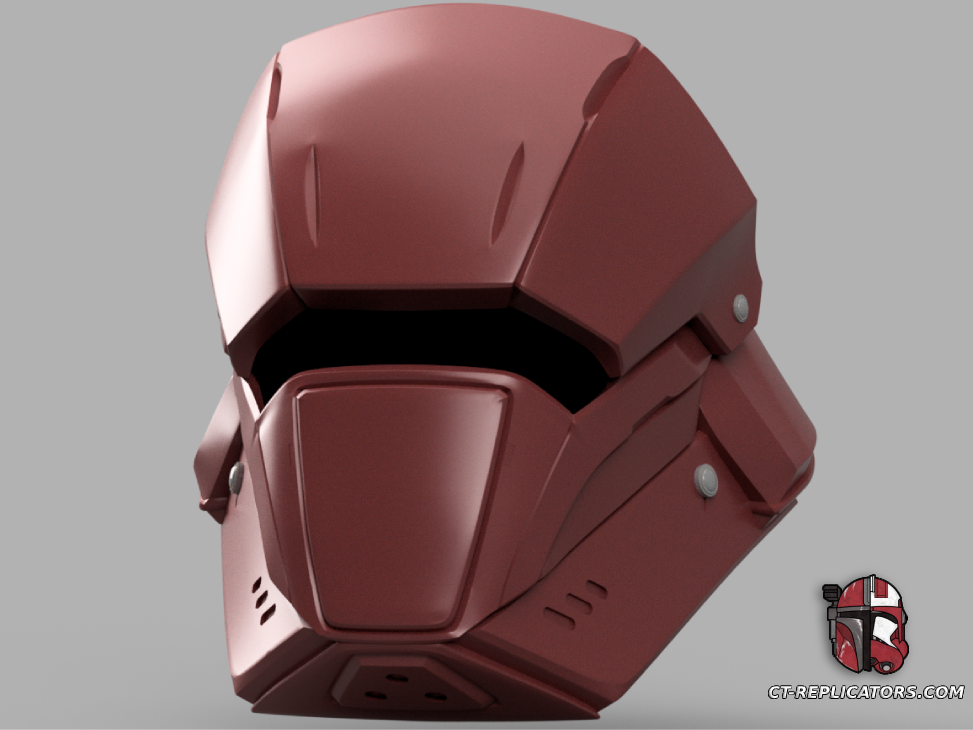 STL 3D Print Files Helldivers 2 - UF-50 Bloodhound helmet Cosplay 1:1 Replica