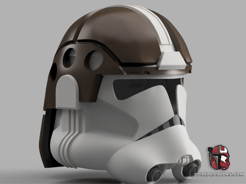 Clone Trooper Helmet AT-TE Revenge Of The Sith Phase 2 Gunner 1:1 ROTS