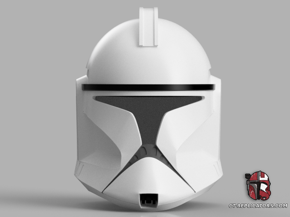 STL 3D Print Files Specialist Clone Trooper Helmet Phase 1 AOTC Star Wars 1:1 Cosplay