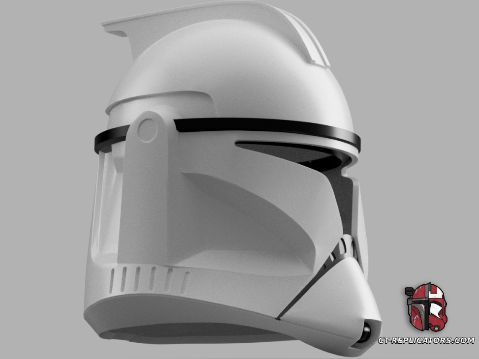 STL 3D Print Files Specialist Clone Trooper Helmet Phase 1 AOTC Star Wars 1:1 Cosplay