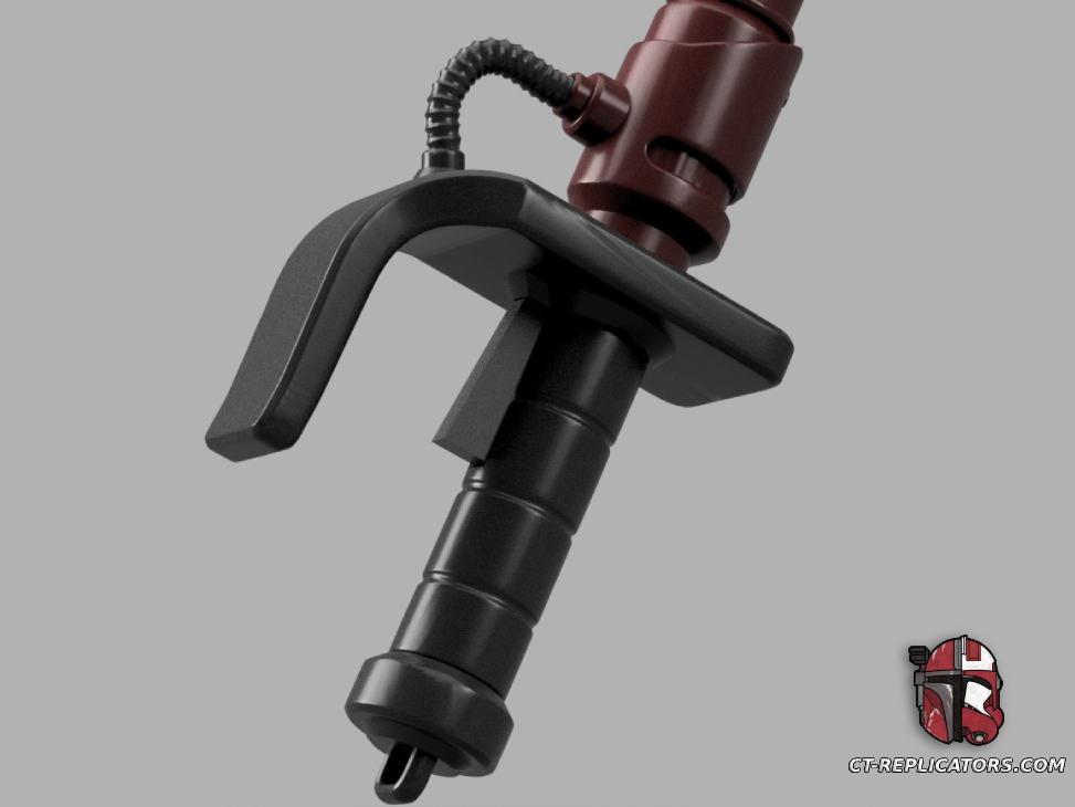 STL 3D Print Files The Adeptus Arbites Class Shock Maul Baton 1:1 Cosplay Replica DARKTIDE