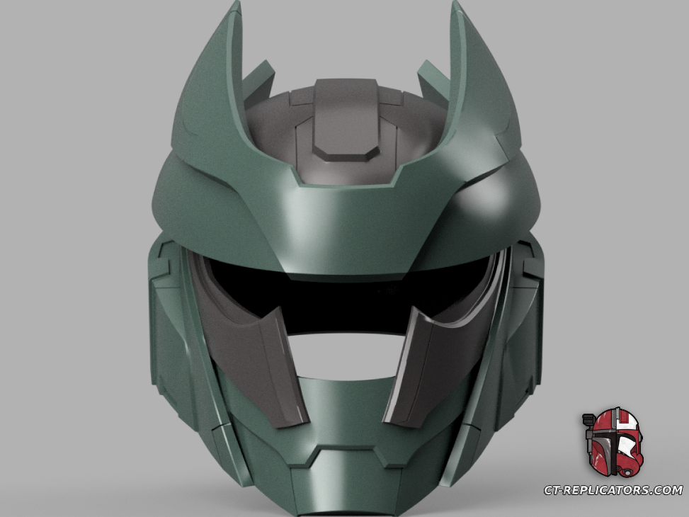 STL 3D Print Files Halo Infinite Renegade Helmet Cosplay 1:1 Replica Cosplay