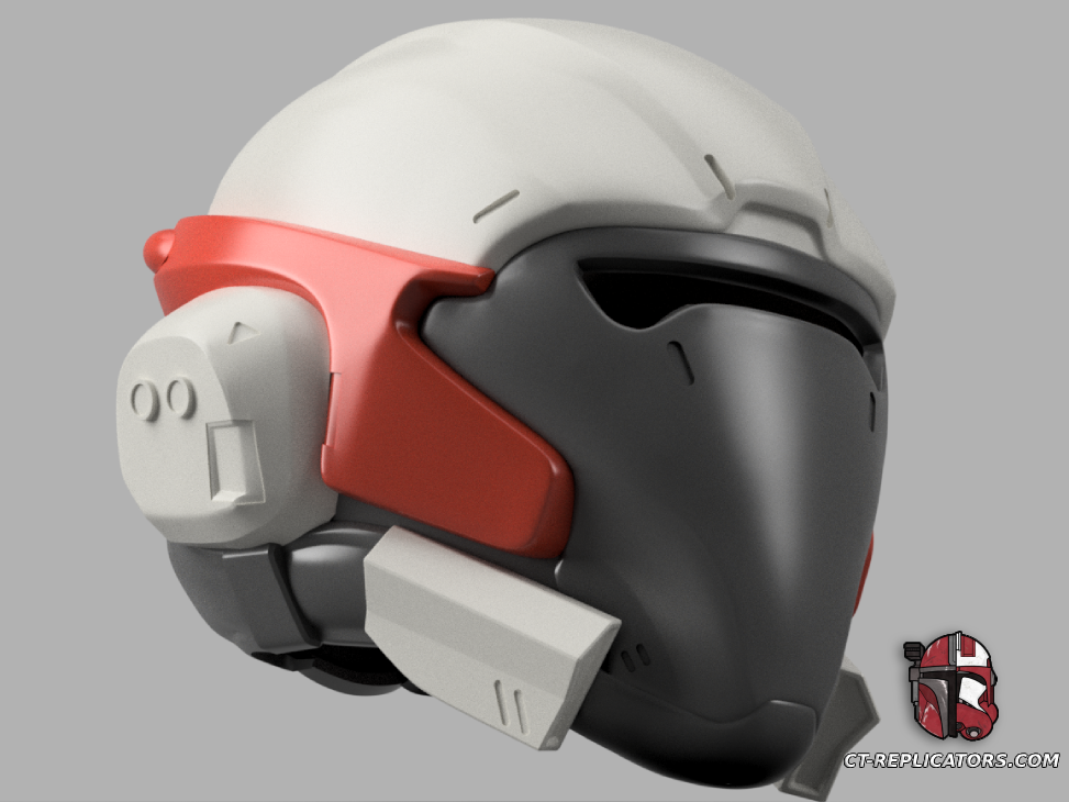 STL 3D Print Files Helldivers 2 - CM-17 Butcher Helmet Cosplay 1:1 Replica