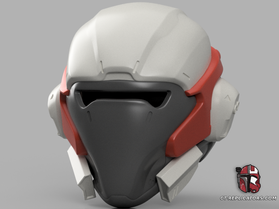 STL 3D Print Files Helldivers 2 - CM-17 Butcher Helmet Cosplay 1:1 Replica