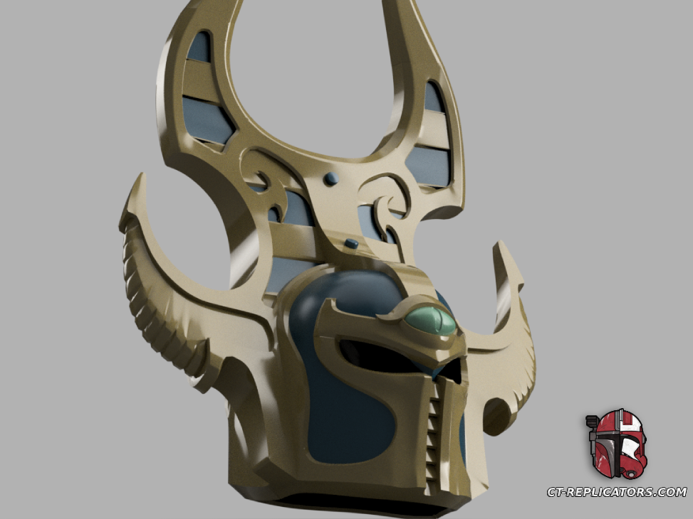 Thousand Sons Rubric Grunt Flame Space Marine 2 Helmet Cosplay 1:1