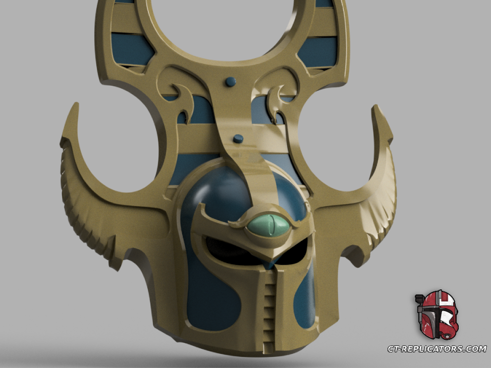 Thousand Sons Rubric Grunt Flame Space Marine 2 Helmet Cosplay 1:1