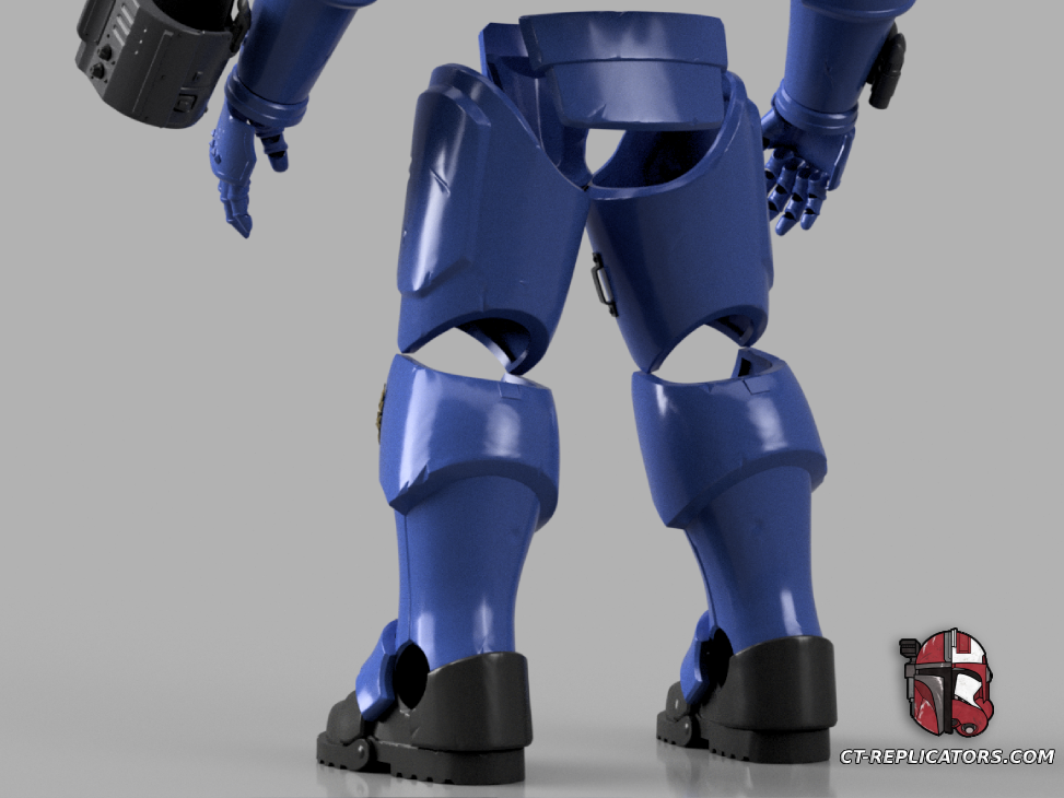 STL 3D Print Files Vanguard Class Space Marine Armor 3D print files Replica Cosplay 3D print model files 1:1 Scaled for 2M