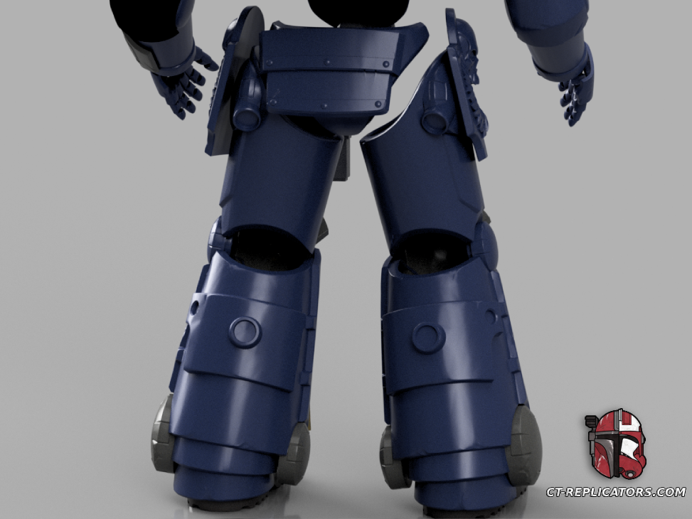 STL 3D Print Files Gravis Support Heavy Space Marine Armor 1:1 Cosplay Replica