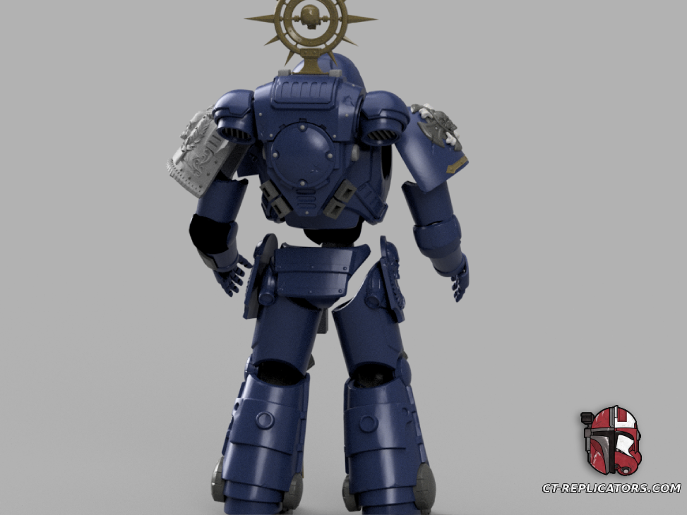 STL 3D Print Files Gravis Support Heavy Space Marine Armor 1:1 Cosplay Replica
