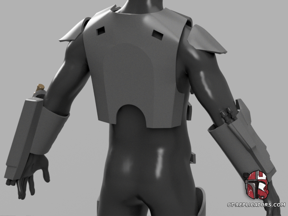 Mandalorian Armor Jango Fett AOTC 1:1 Replica Cosplay