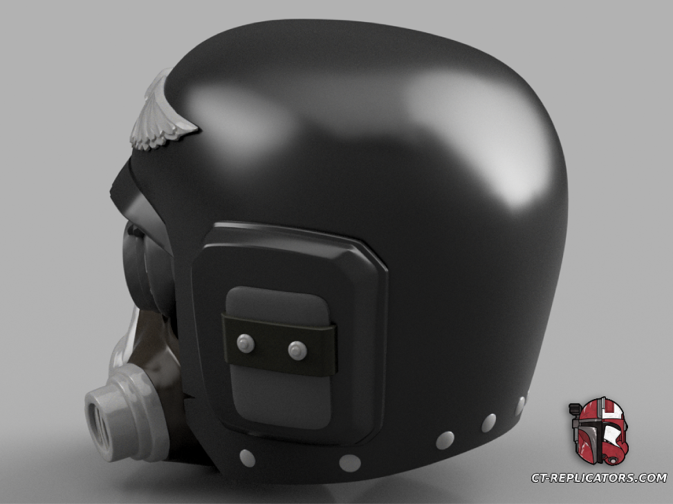 Cadian Type Atoman Pattern Combat Helmet with rebreather DARKTIDE 1:1 Replica Cosplay