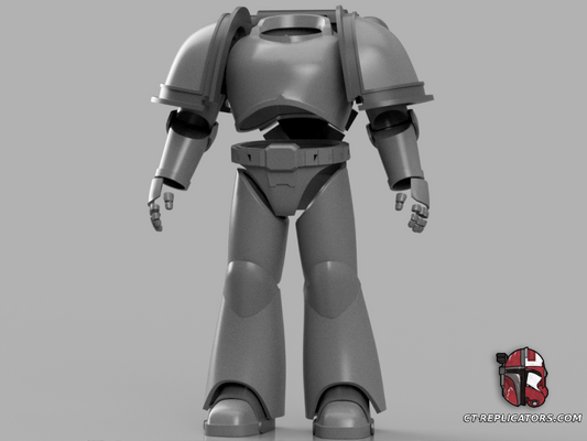 MK7 Aquila Marine SM1 Armor 3D print files Replica Cosplay 3D print model files 1:1 Scaled for 2M