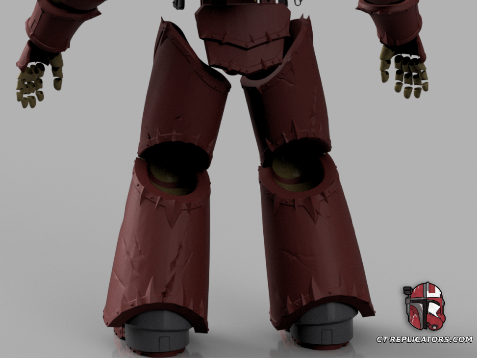 STL 3D Print Files Khorne Berseker SM2 Space Marine Armor 1:1 Replica Cosplay