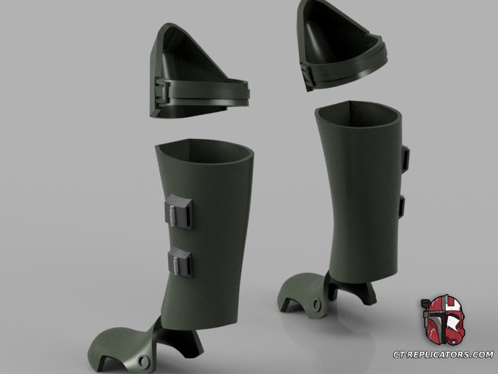 STL 3D Print Files Kashyyyk Clone Trooper Armor ROTS BF2 Star Wars Cosplay 1:1