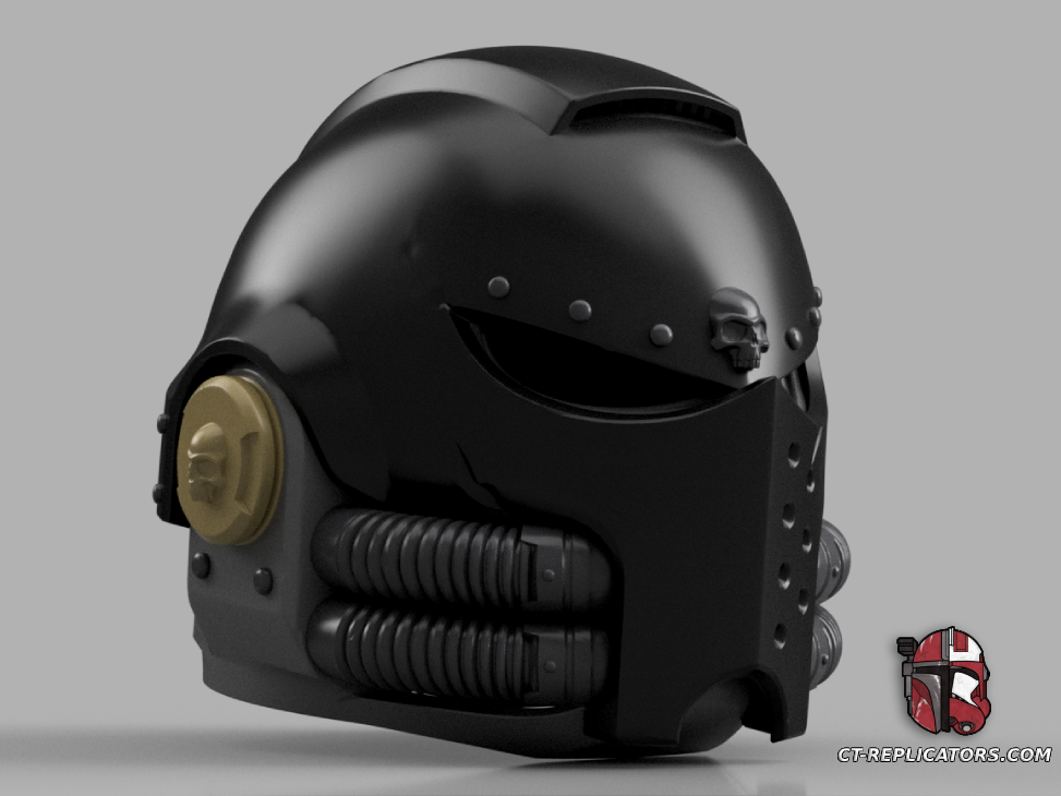 STL 3D Print Files V3 Bulwark Space Marine SM2 Blade Guard Helmet 1:1 – CT-Replicators STL 3D Print Files V3 Bulwark Space Marine SM2 Blade Guard Helmet 1:1 – CT-Replicators