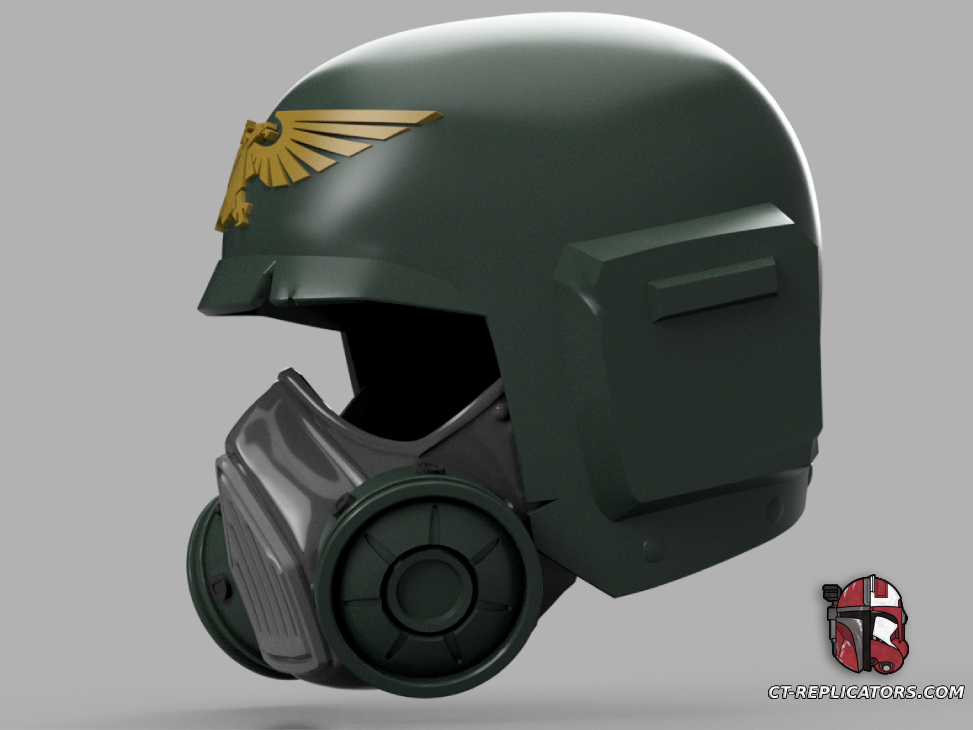 Cadian Type Bulletproof helmet with breather mask DARK TIDE 1:1 Replic – CT-Replicators Cadian Type Bulletproof helmet with breather mask DARK TIDE 1:1 Replic – CT-Replicators