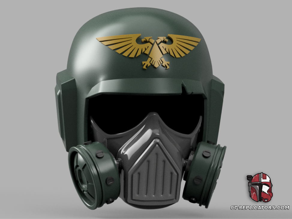 Cadian Type Bulletproof helmet with breather mask DARK TIDE 1:1 Replica Cosplay