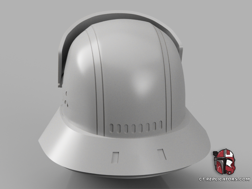 STL 3D Print Files Tank Trooper Helmet Rouge One Andor The Mandalorian 1:1 Cosplay Replica Star Wars