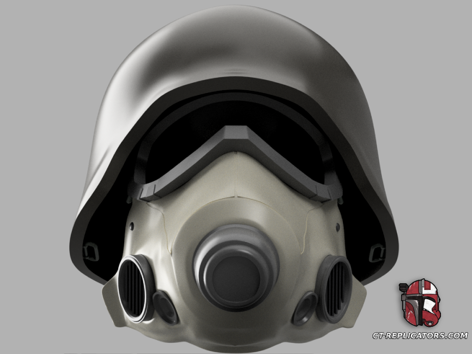 Steel Legion Korps grunt soldier helmet - Darktide 1:1 Replica Cosplay