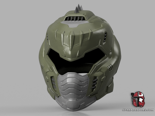 DOOM Slayer Dark Ages Cosplay Helmet 1:1 Replica