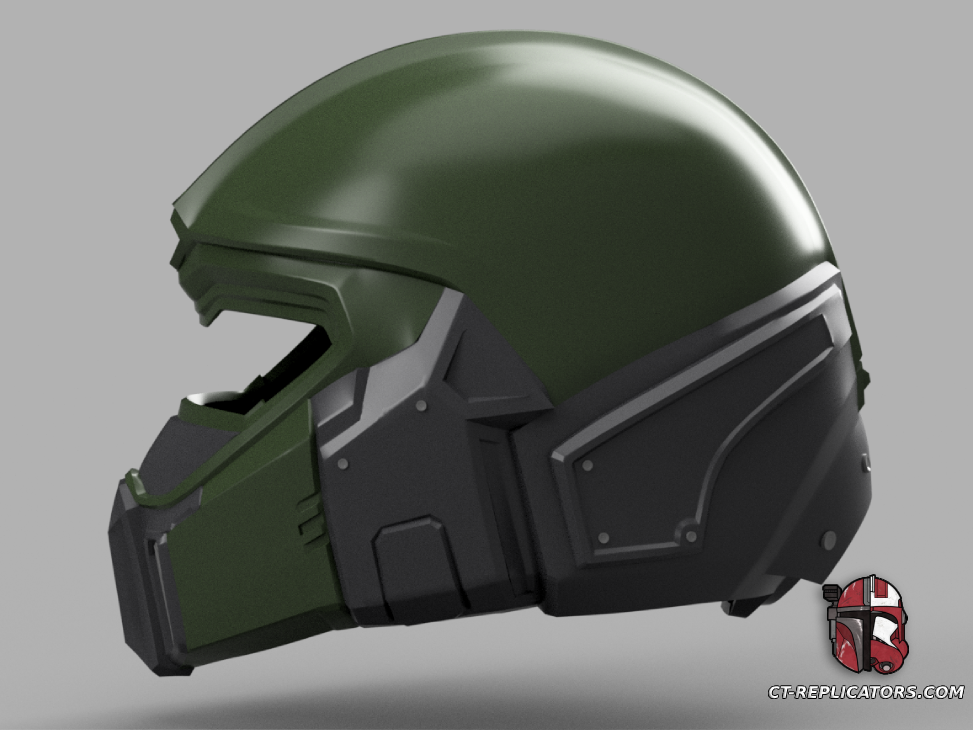 Helldivers 2 - RS-6 Fiend Destroyer helmet Cosplay 1:1 Replica