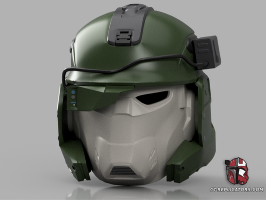 Helldivers 2 - RS-40 Beast of Prey helmet Cosplay 1:1 Replica