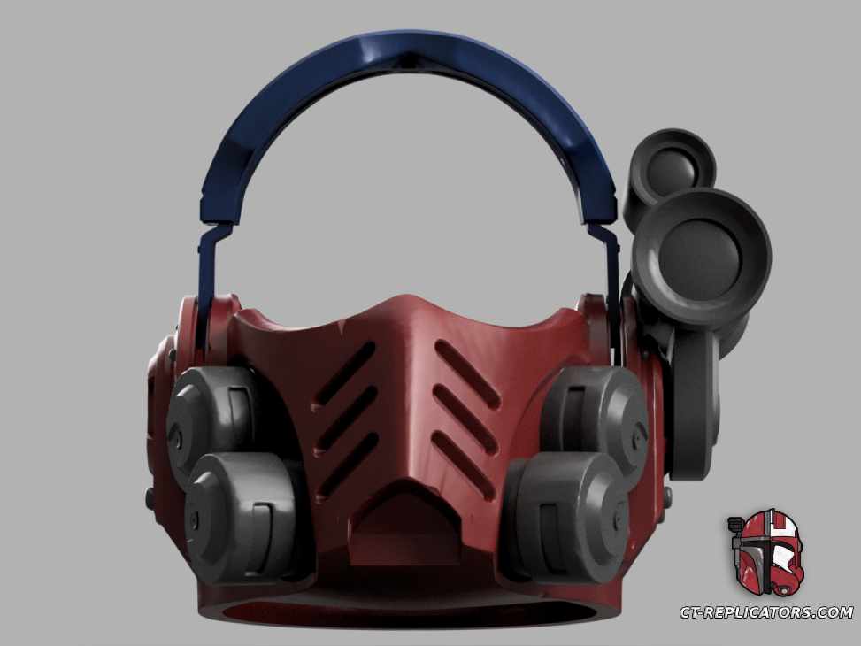 Vanguard / Sniper Class Relic Helmet 1:1 Space Marine SM2 Replica Cosplay