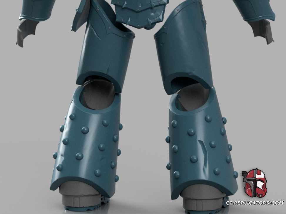 STL 3D Print Files Alpha Legion Sniper Space Marine SM2 Armor 1;1 Replica Cosplay