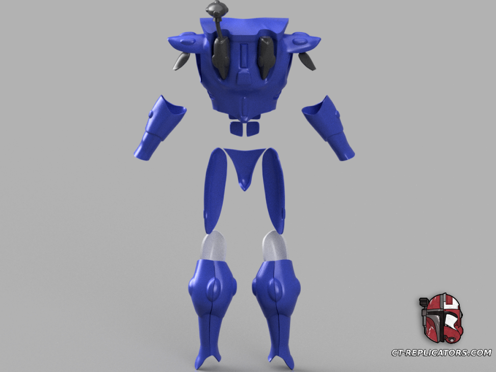 Eldar Aeldari Dire Avenger Armor Cosplay Replica 1:1