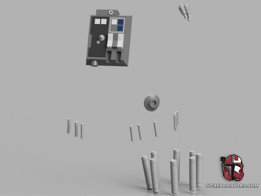 X-Wing Pilot Suit Parts Rebelion Star Wars 1:1 Cosplay Props Replica