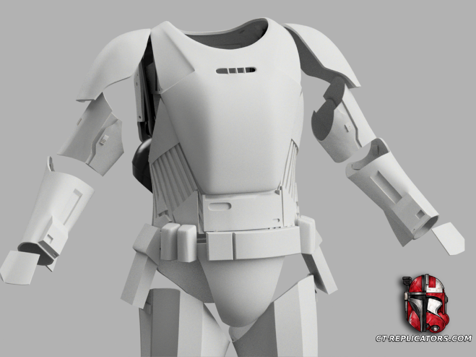 Jump Trooper (Cop) Episode 9 Sith Trooper BF2 Armor Star Wars Cosplay