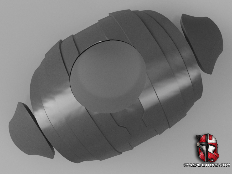 STL 3D Print Files  General Anakin Skywalker armor Clone Wars BF2 - Star Wars Cosplay Replica