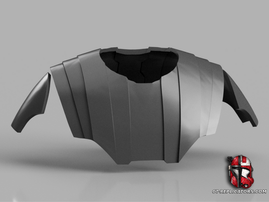STL 3D Print Files  General Anakin Skywalker armor Clone Wars BF2 - Star Wars Cosplay Replica